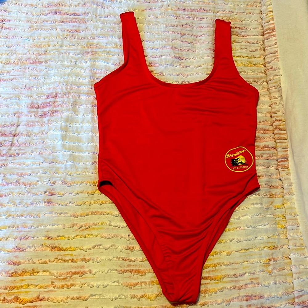 Red Baywatch Bodysuit✨